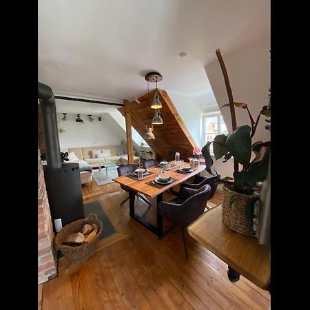 Gemuetliche Rustikale Wohnung Mit Kamin Und Optionalem Whirlpool บาด โซเบิร์นไฮม์ ภายนอก รูปภาพ