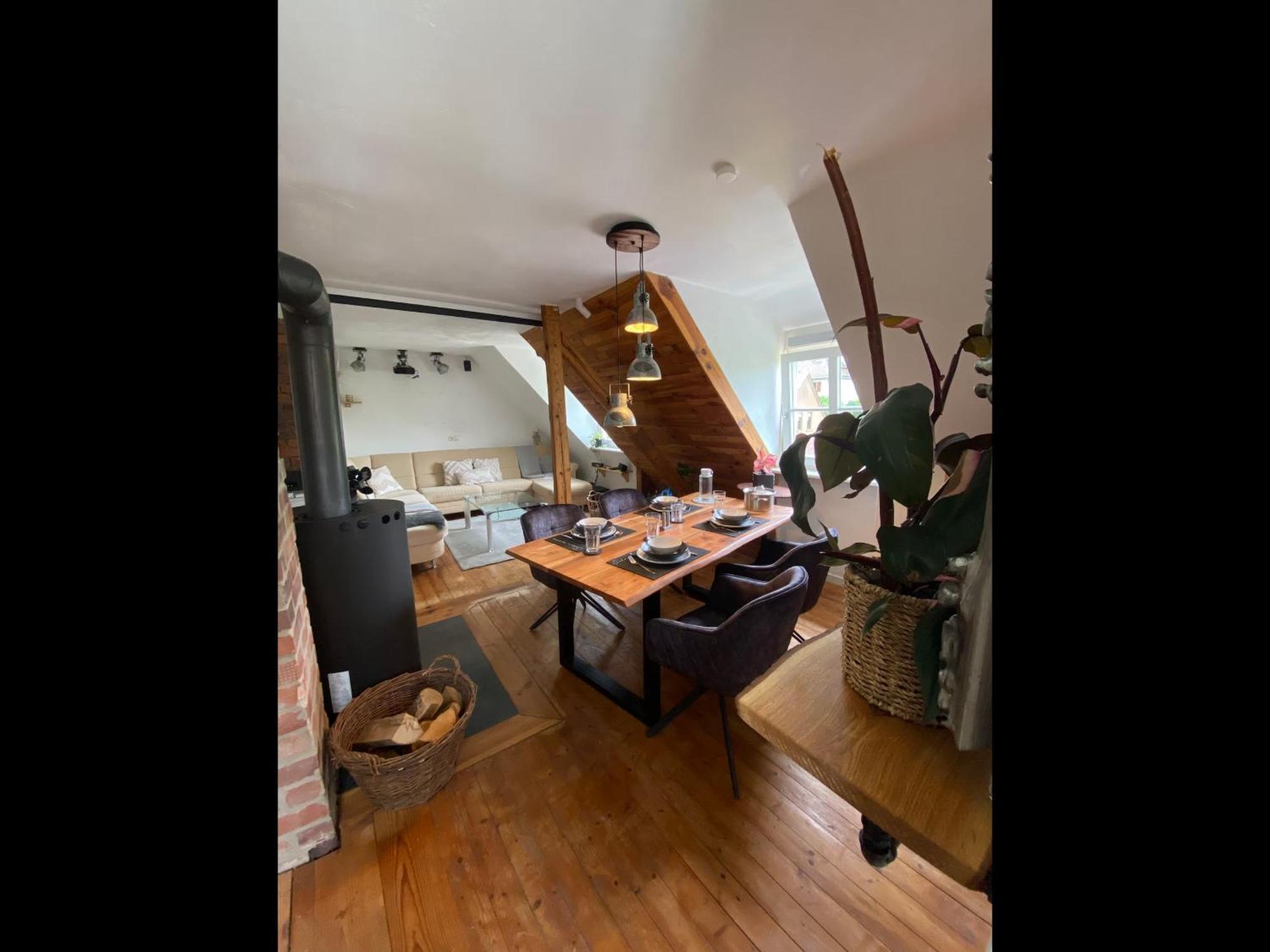 Gemuetliche Rustikale Wohnung Mit Kamin Und Optionalem Whirlpool บาด โซเบิร์นไฮม์ ภายนอก รูปภาพ