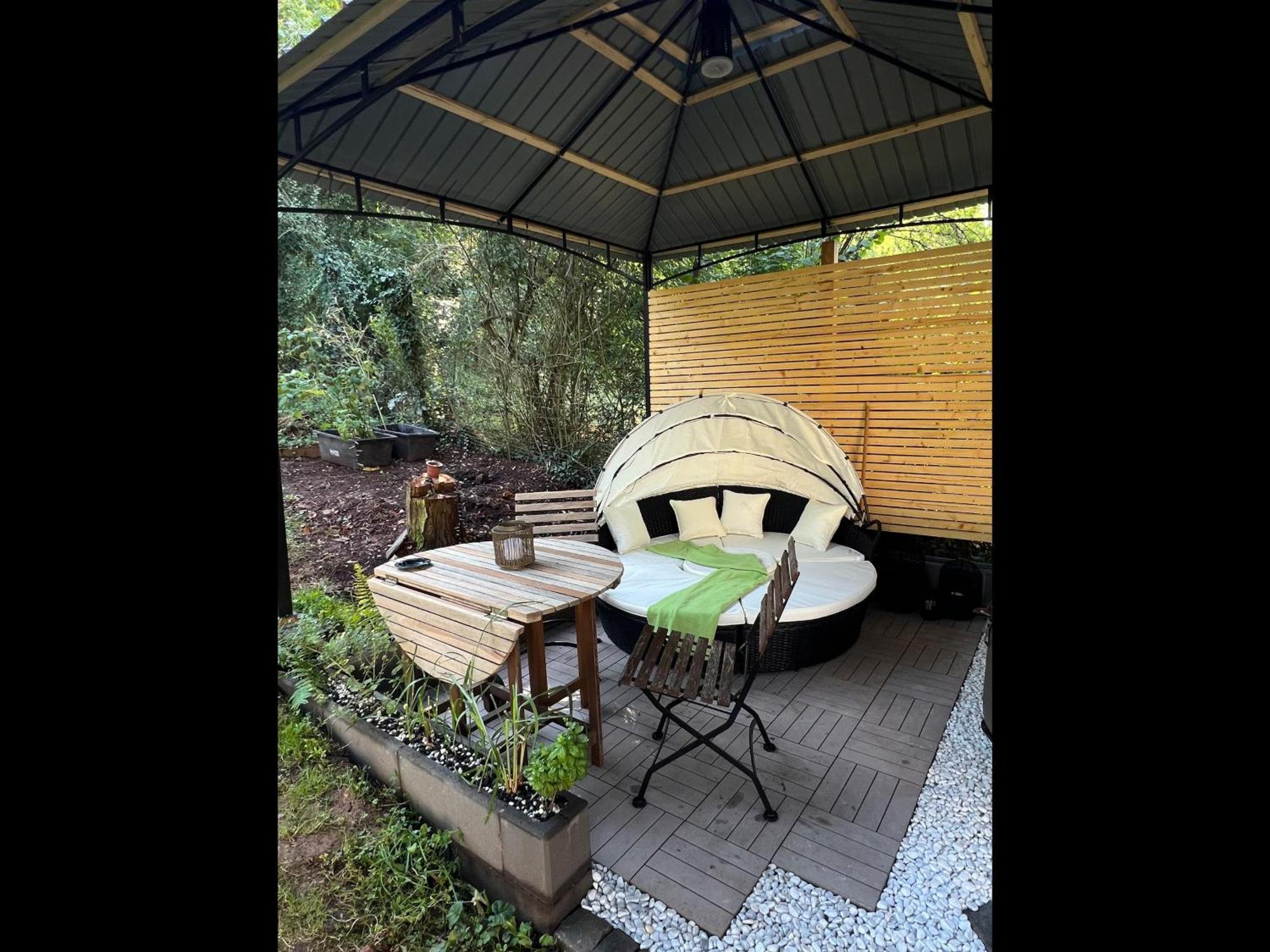 Gemuetliche Rustikale Wohnung Mit Kamin Und Optionalem Whirlpool บาด โซเบิร์นไฮม์ ภายนอก รูปภาพ
