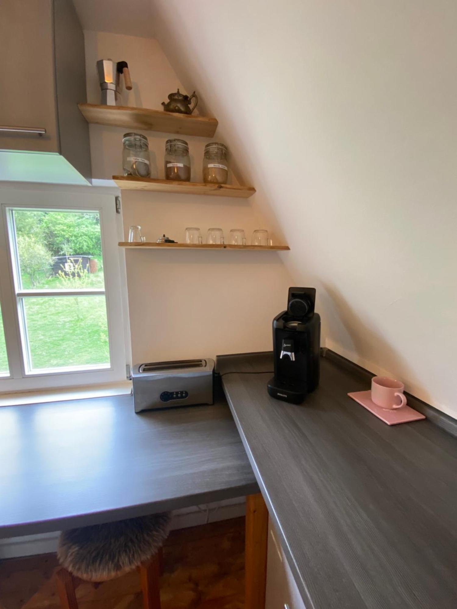 Gemuetliche Rustikale Wohnung Mit Kamin Und Optionalem Whirlpool บาด โซเบิร์นไฮม์ ภายนอก รูปภาพ
