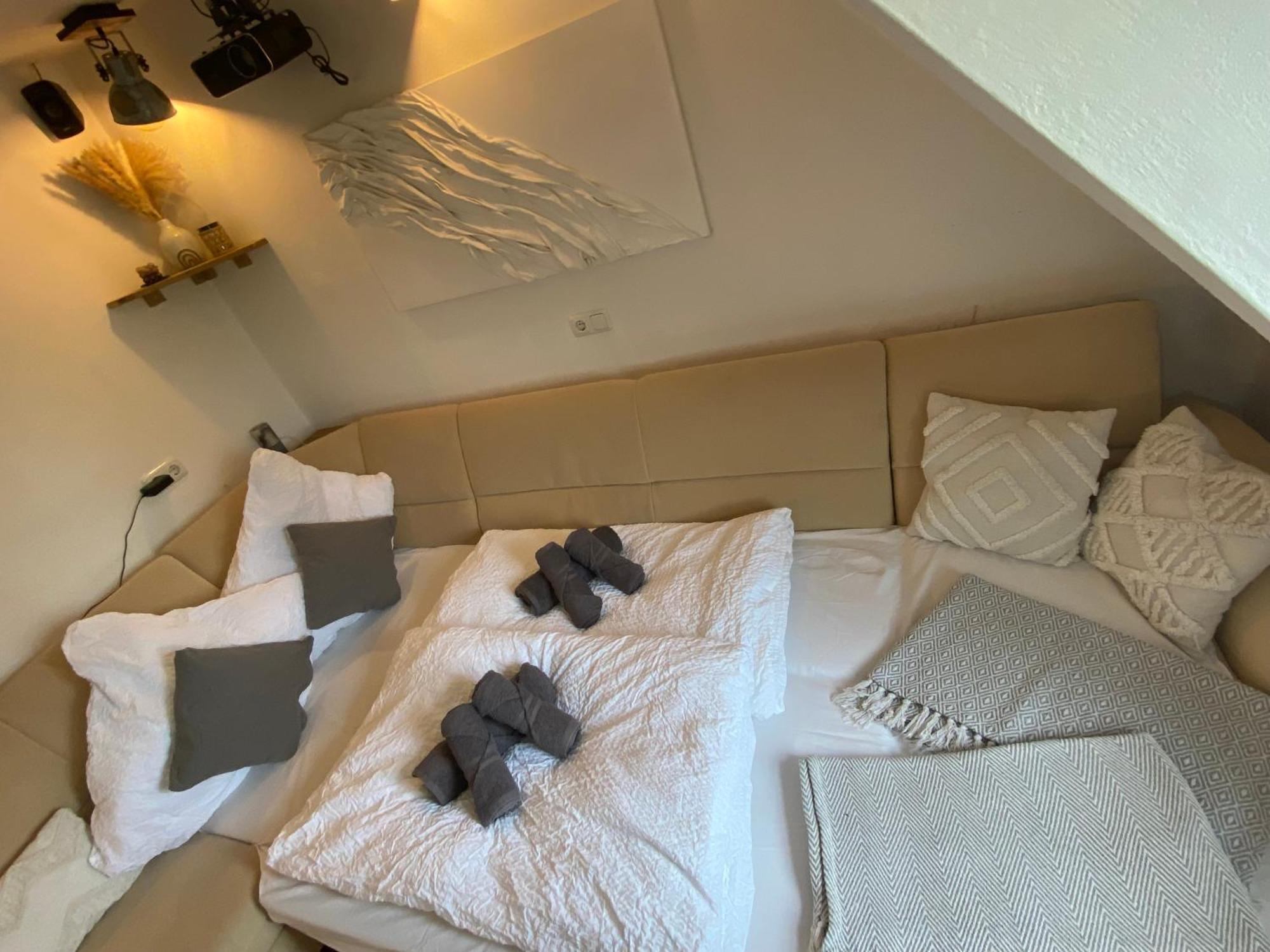 Gemuetliche Rustikale Wohnung Mit Kamin Und Optionalem Whirlpool บาด โซเบิร์นไฮม์ ภายนอก รูปภาพ